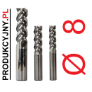 Frez fi 8 R0,2 ALU LONG L75